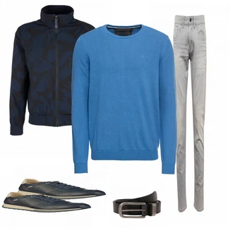 Outfit mit Blau Sportschuh Pikolinos "S Oliver"