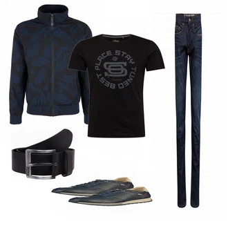 Outfit mit Blau Sportschuh Pikolinos "S Oliver"