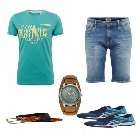 Blau Sportschuh Asics kombinieren