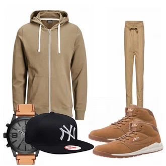 Outfit mit Schal "SalahalDin"