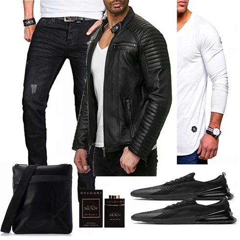 Schwarz Trachtenmode Calvin Klein kombinieren