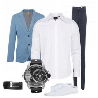 Party Outfits mit Weiß Sneaker Nike Sportswear "SchickiMicki"