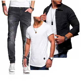 Party Outfits mit Schwarz Accessoire Behype "Schwarz Weiss Party Outfit"