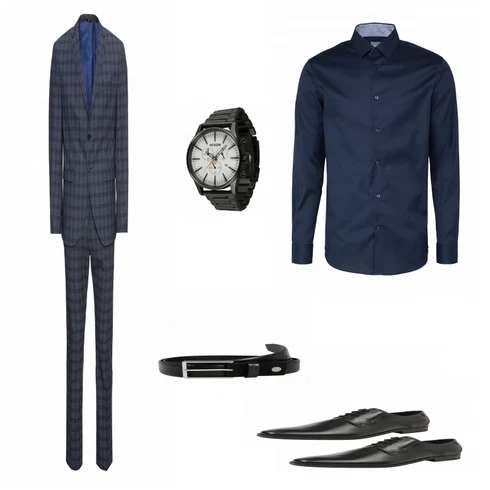 Schwarz Casual Hemd SELECTED HOMME kombinieren