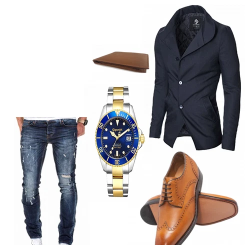Blau Overall Amaci&Sons kombinieren