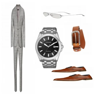 Outfit mit Grau Drykorn "Silver"