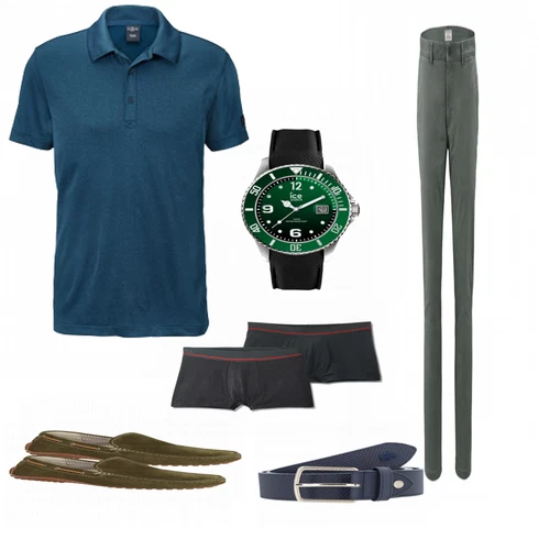 Türkis Gürtel Lacoste kombinieren
