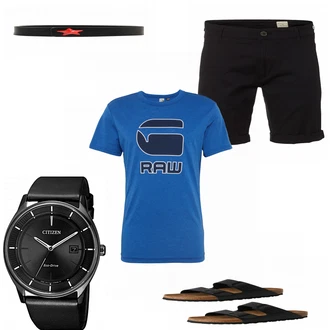 Outfit mit Schmuck "Skya"