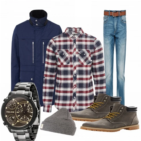 Grau Casual Hemd Iriedaily kombinieren