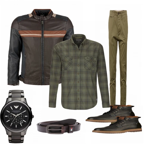 Grün Camel Active kombinieren