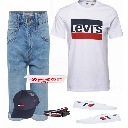 Türkis Hemd Indicode Jeans kombinieren