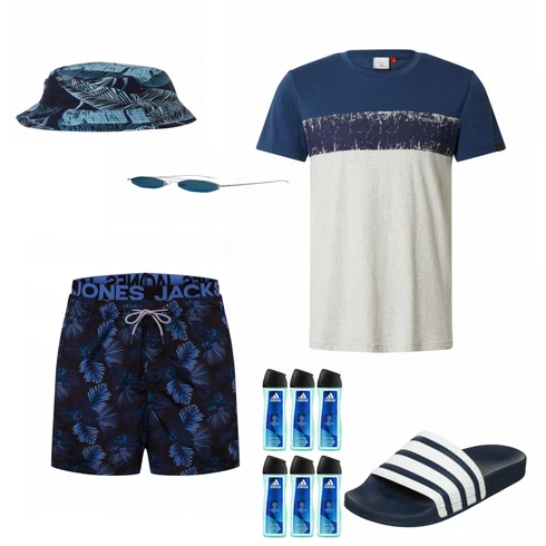 Blau Bademode Jack & Jones kombinieren