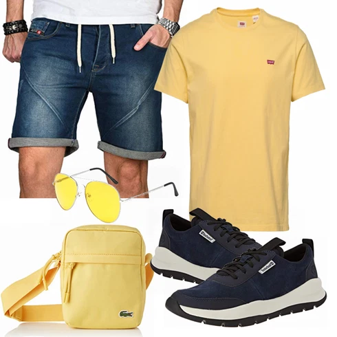 Orange Hose levi's kombinieren