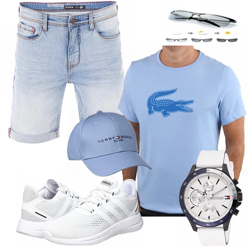 Grau Schuh Riverso kombinieren