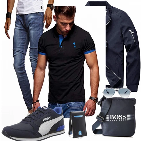 Blau Puma kombinieren