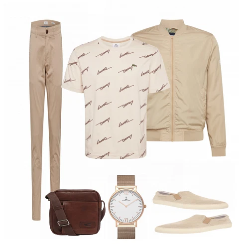 Beige Hausschuh SELECTED HOMME kombinieren