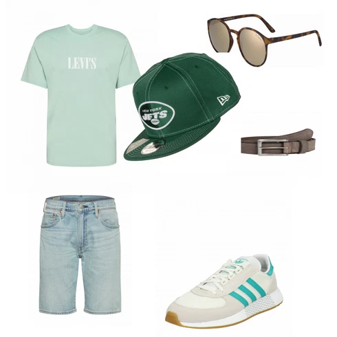 Grau Sportschuh Adidas Originals kombinieren