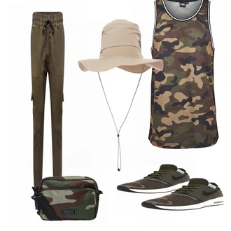 Outfit "Sommerliche Huete fuer Herren"