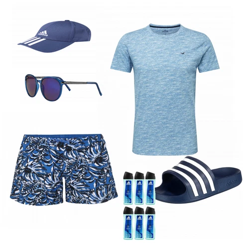 Türkis Hut Adidas Performance kombinieren mit Blau Bademode Boss