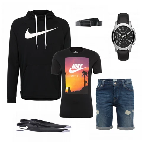 Uhr kombinieren mit Schwarz Gürtel Tommy Jeans