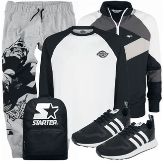 Outfit mit Grau Unkategorisiert Batman "Sport Outfit"