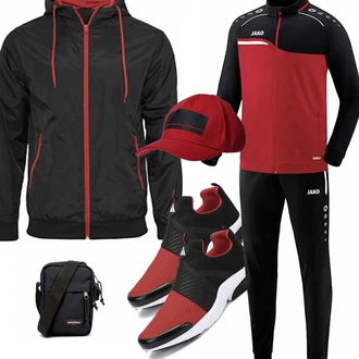Outfit mit Regenjacke "Sport outfit"