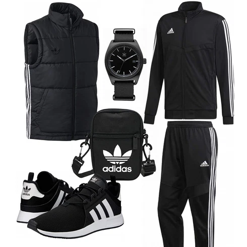 Schwarz Trachtenmode Adidas kombinieren
