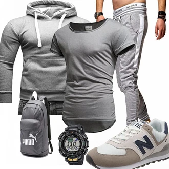 Sport Outfits mit Grau Puma "Sport Outfit"