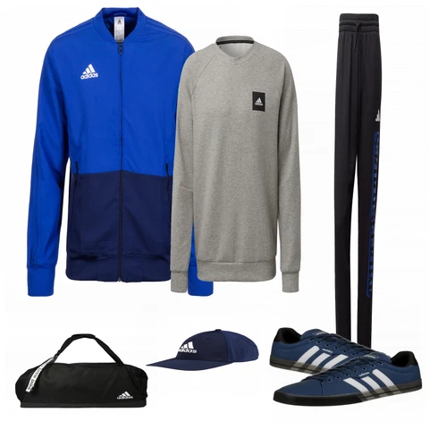 Blau Sportschuh Adidas Performance kombinieren