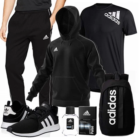 Schwarz Trachtenmode Adidas kombinieren