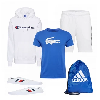 Outfit mit Weiß Sneaker Tommy Hilfiger "Sport Outfit"