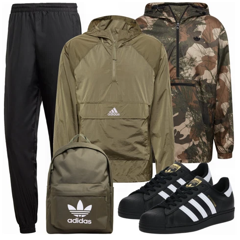 Blau Tasche Rucksack Adidas Originals kombinieren