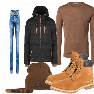 Outfit mit Sandalen Top Gun "StandUp"