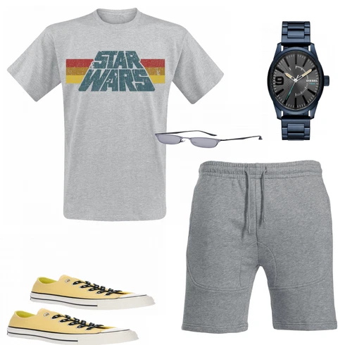 Gelb Schuh Sneaker Converse kombinieren