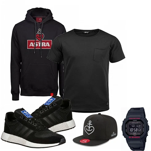 Schwarz Trachtenmode Adidas kombinieren