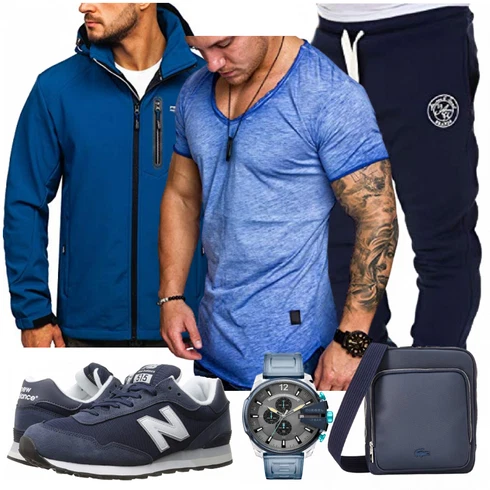 Regenjacke BOLF kombinieren mit Schuh Diesel