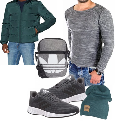 Türkis Accessoire Hut Urban Classics kombinieren