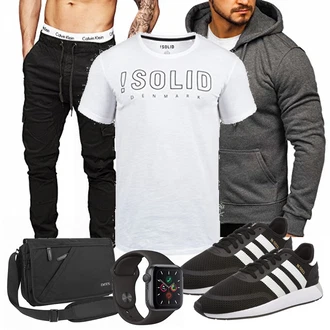 Outfit mit Schwarz Unkategorisiert Apple "Street Style Outfit"