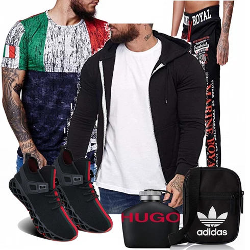 Schwarz Trachtenmode Adidas kombinieren