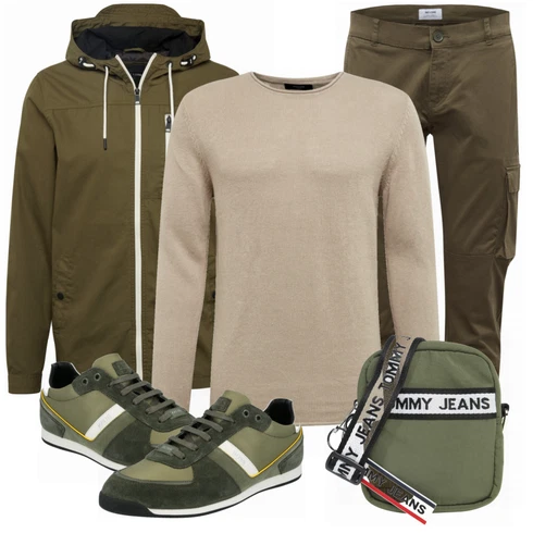 Blau Schuh Sneaker Boss kombinieren
