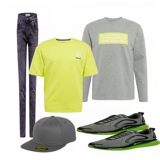 Outfit mit Sneaker Nike Sportswear "Street Style Outfit"