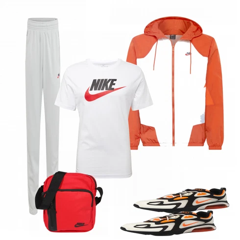 Orange Sommerjacke Nike Sportswear kombinieren