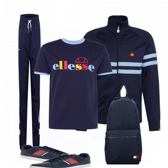 Outfit mit Blau Sneaker Lacoste "Street Style Outfit"