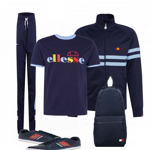Blau Rucksack Tommy Hilfiger kombinieren