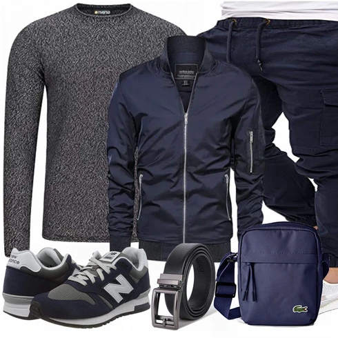 Blau Trachtenmode Lacoste kombinieren mit Accessoire PITTMAN, Blau Accessoire TACVASEN