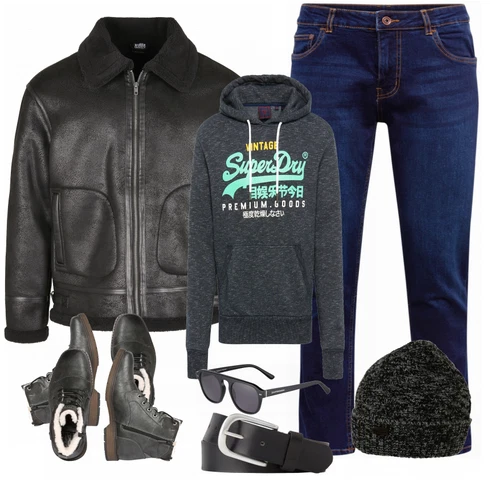 Blau Accessoire Gürtel Tom Tailor Denim kombinieren
