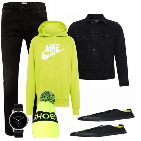 Gelb Hut DC Shoes kombinieren
