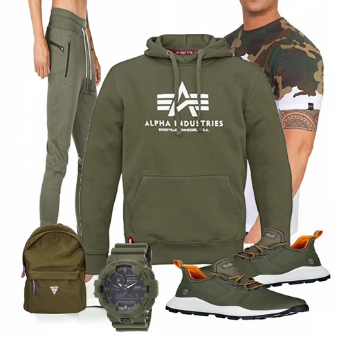 Grün Trachtenmode Timberland, Grün Trachtenmode Guess kombinieren