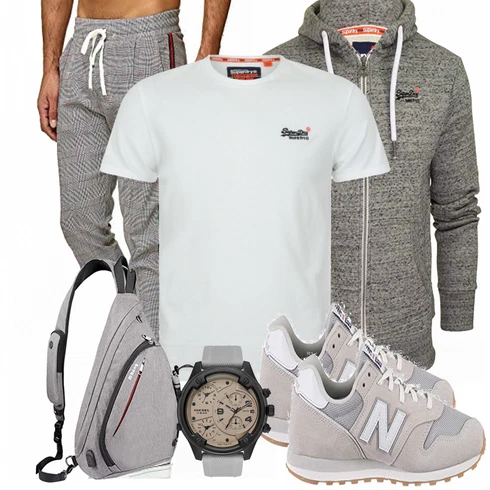 Grau Hose Red Bridge kombinieren