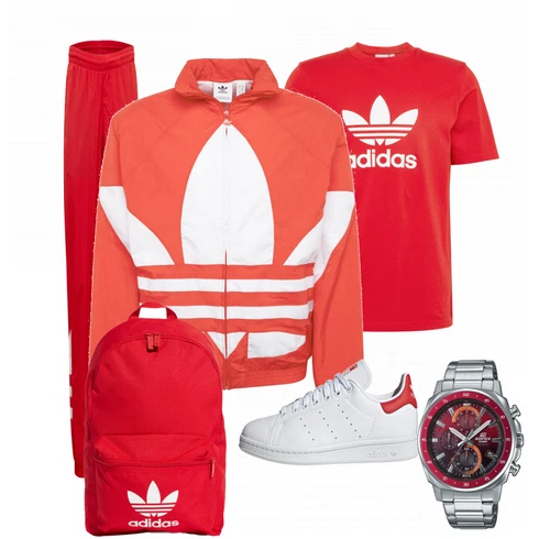 Rot Hose Adidas Originals kombinieren